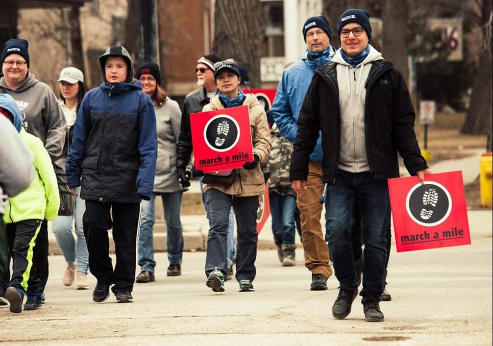 Pioneer Trust March a Mile