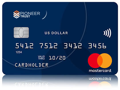 Blue Pioneer Trust Personal Mastercard